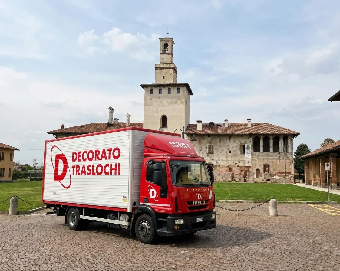 Mezzi Decorato per traslochi Milano e provincia